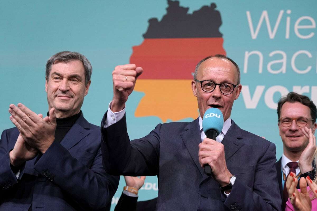 CDU projected to win German snap election as AfD surges in support