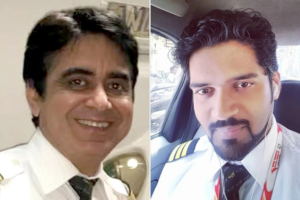 Who were the pilots of doomed Air India flight?