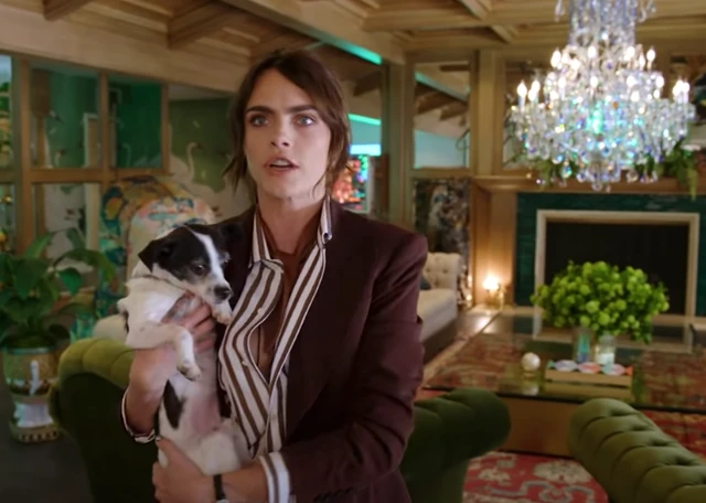 Cara Delevingne’s house has a vagina tunnel and a David Bowie bathroom