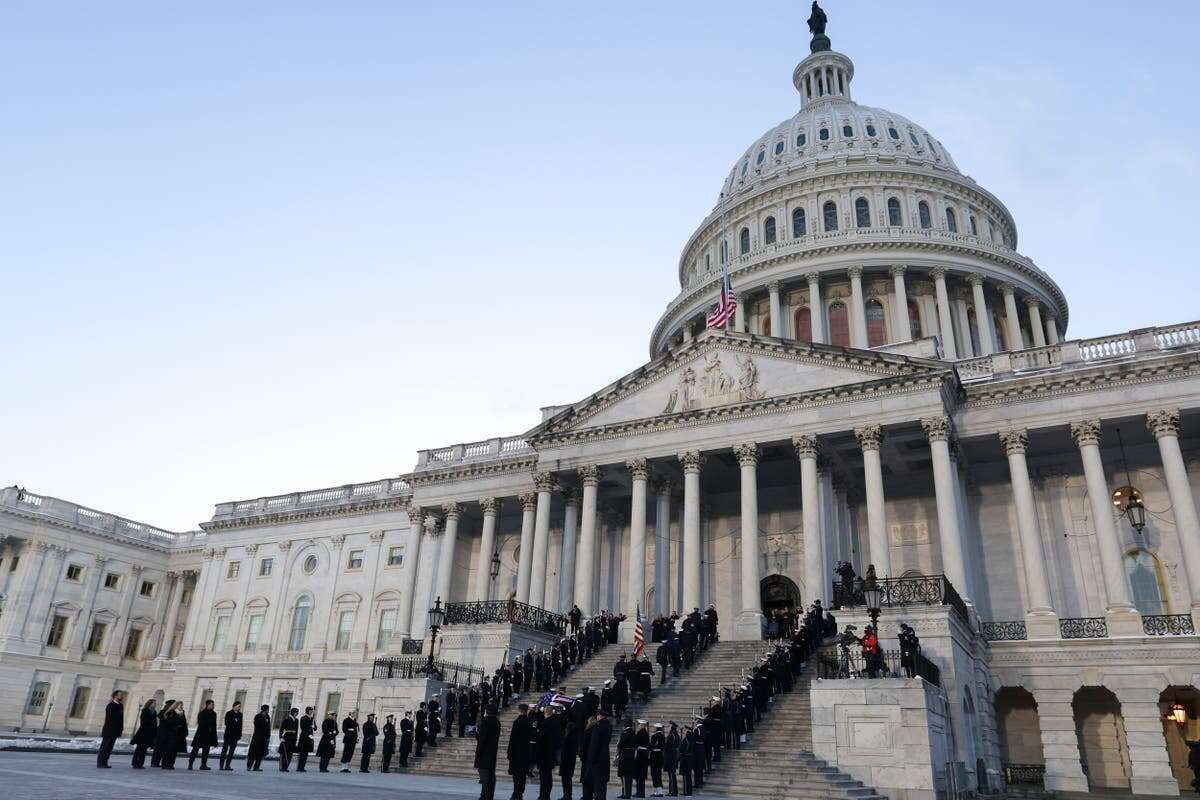 Speaker Johnson order Capitol flags to be raised to full height