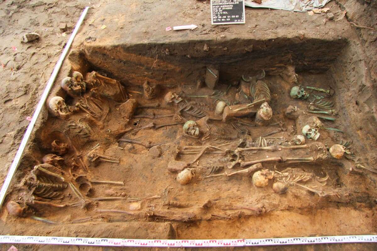 Mass grave of plague victims in Germany could be Europe’s largest