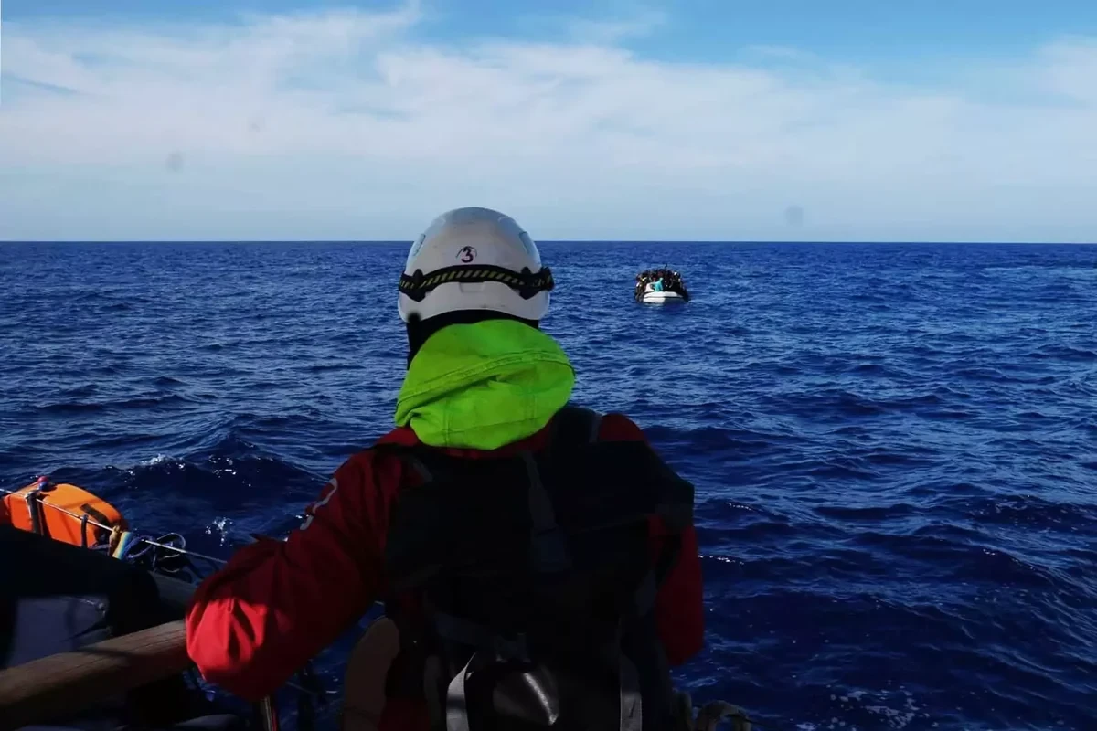 Two children dead after rubber dinghy floats adrift in Mediterranean