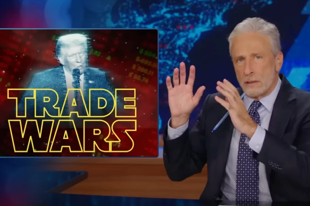 Jon Stewart mocks GOP for being ‘so chill’ despite tariff chaos