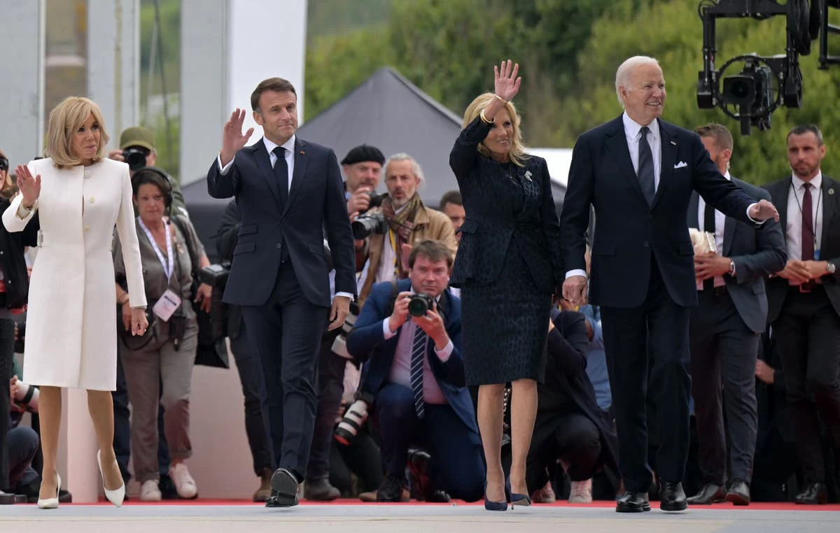 Biden and Macron speak from Paris after talks on Israel and Ukraine