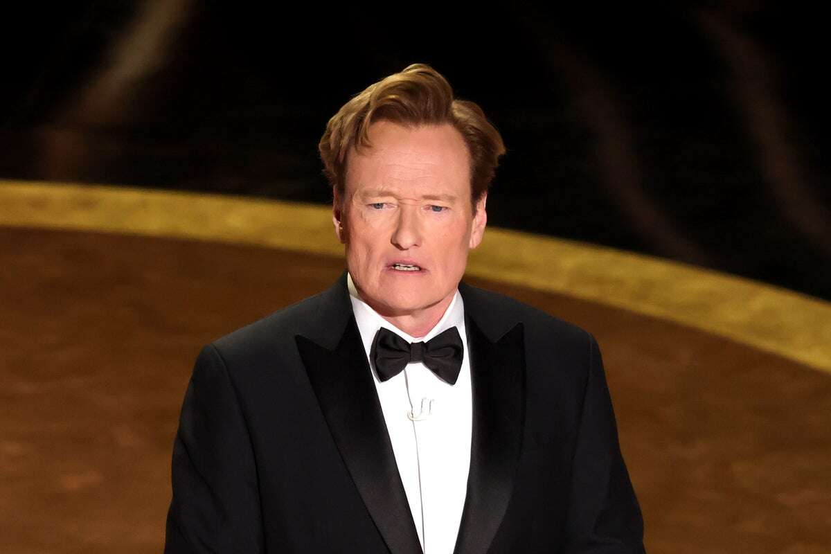 Conan O’Brien jokes about ‘standing up to powerful Russian’ at Oscars