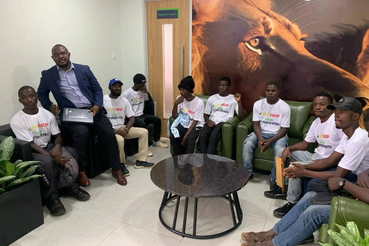 Activists accuse major bank of suppressing protest over oil pipeline