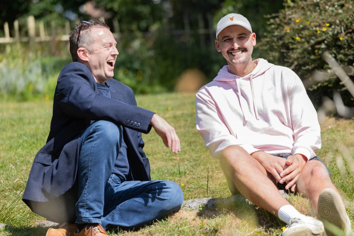 Cancer survivor travels 10,000 miles to meet UK man who saved his life