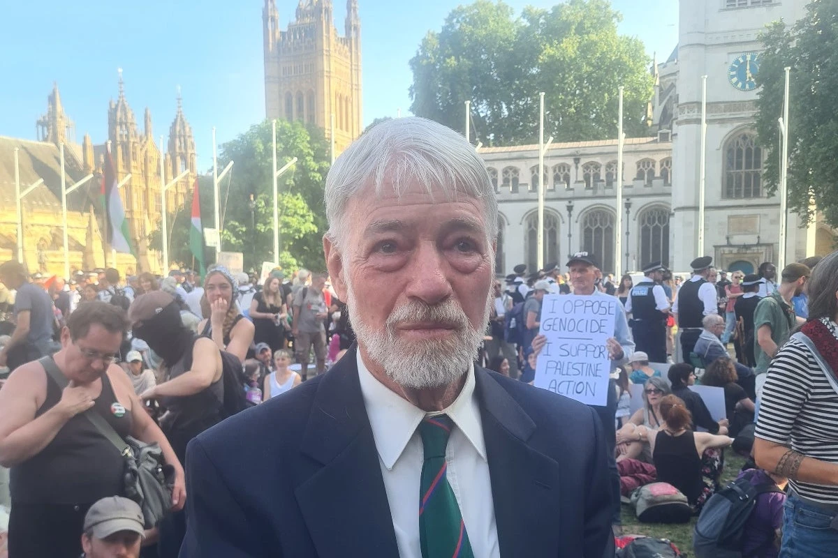 Meet the ex-army officer arrested for protesting Palestine Action ban