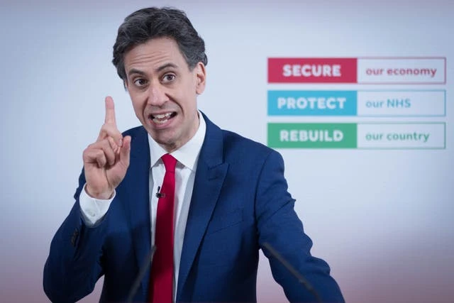 End ‘injustices’ or risk ‘yellow vests-style’ protests, Miliband warns