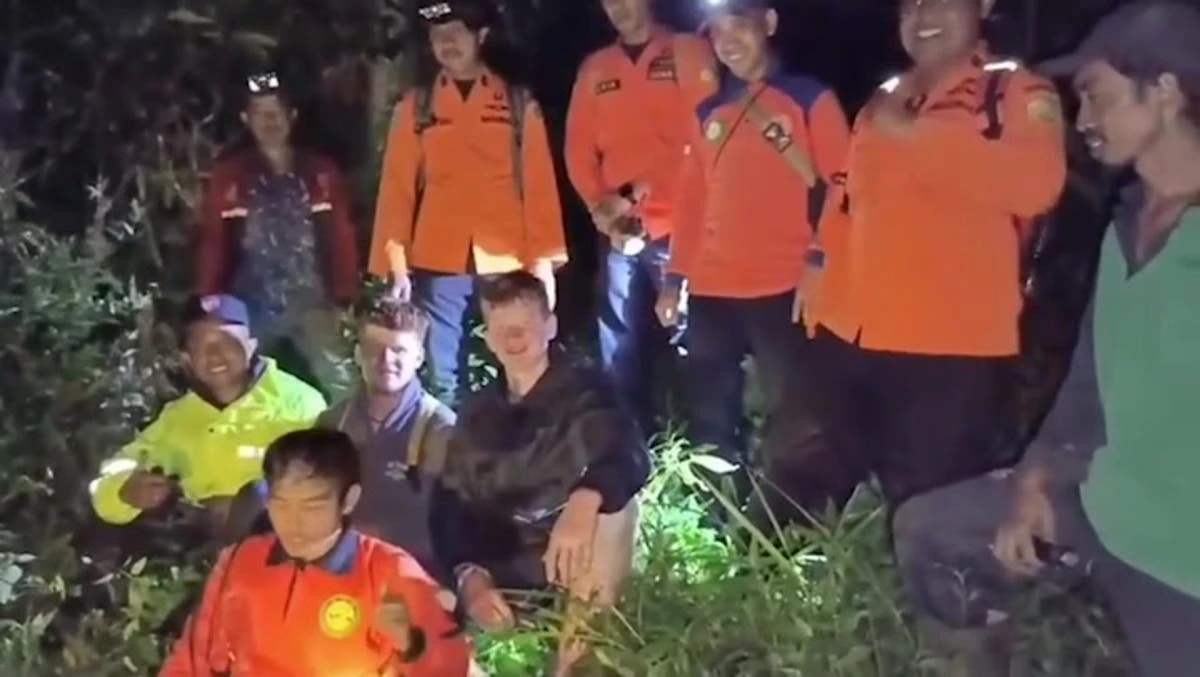 GB News reporter’s ordeal after sons went missing climbing volcano