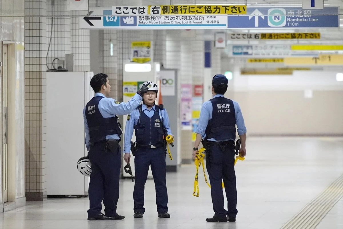 Rush hour horror as knifeman attacks passengers on Tokyo subway