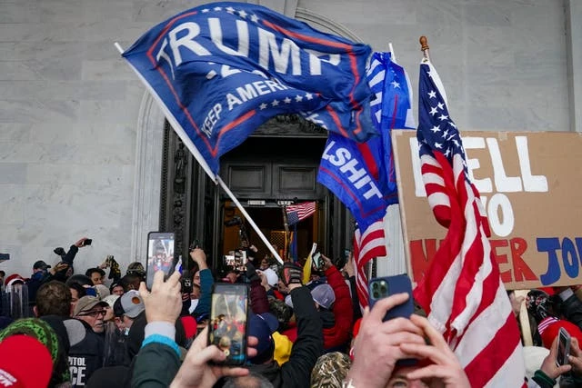 Trump’s bogus election lies are keeping Capitol riot suspects in jail