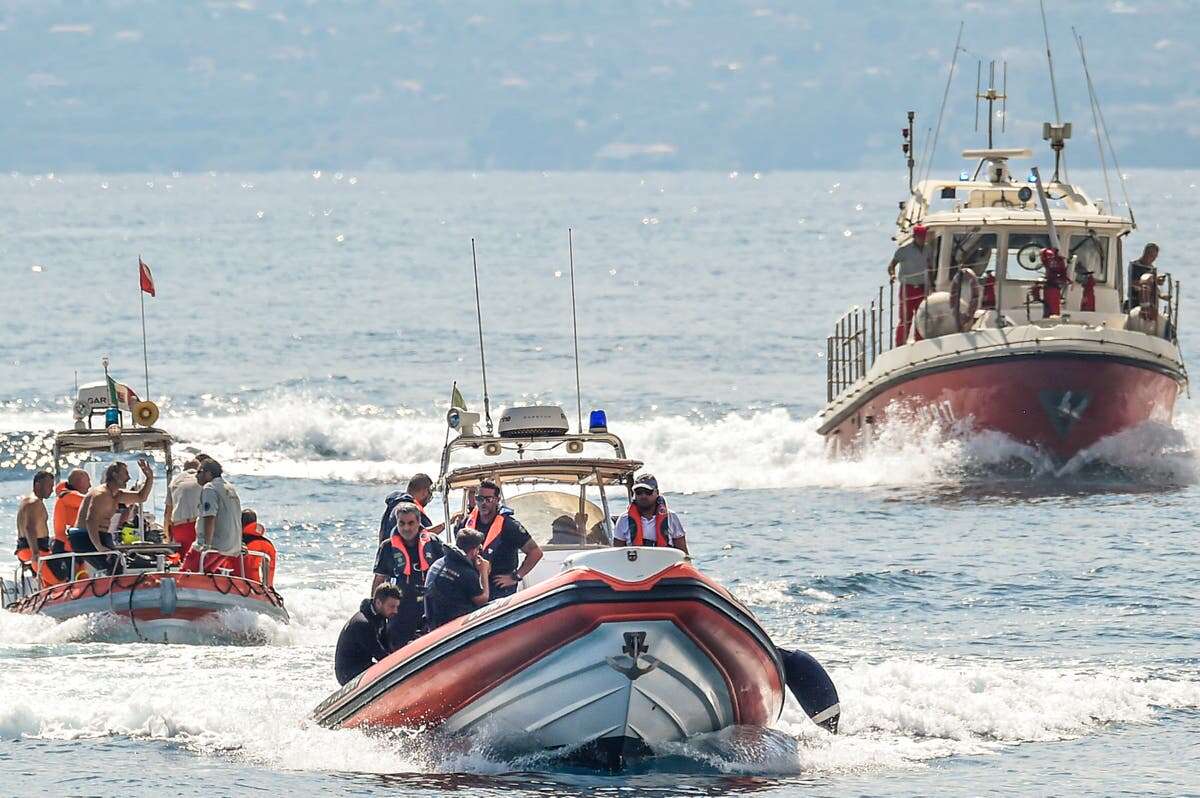 Victims of Sicily superyacht sinking ‘suffocated in cabin air bubble’