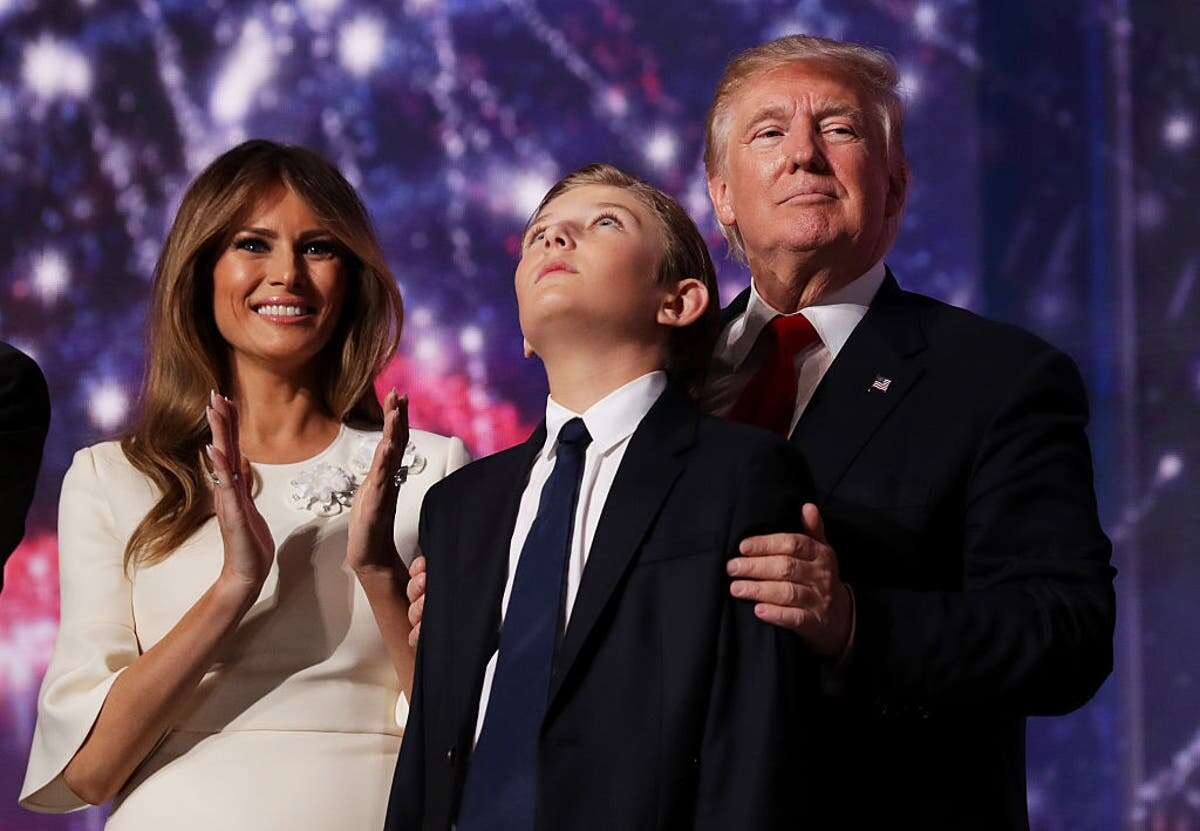 Trump says Barron ‘likes his father’ while discussing rally shooting