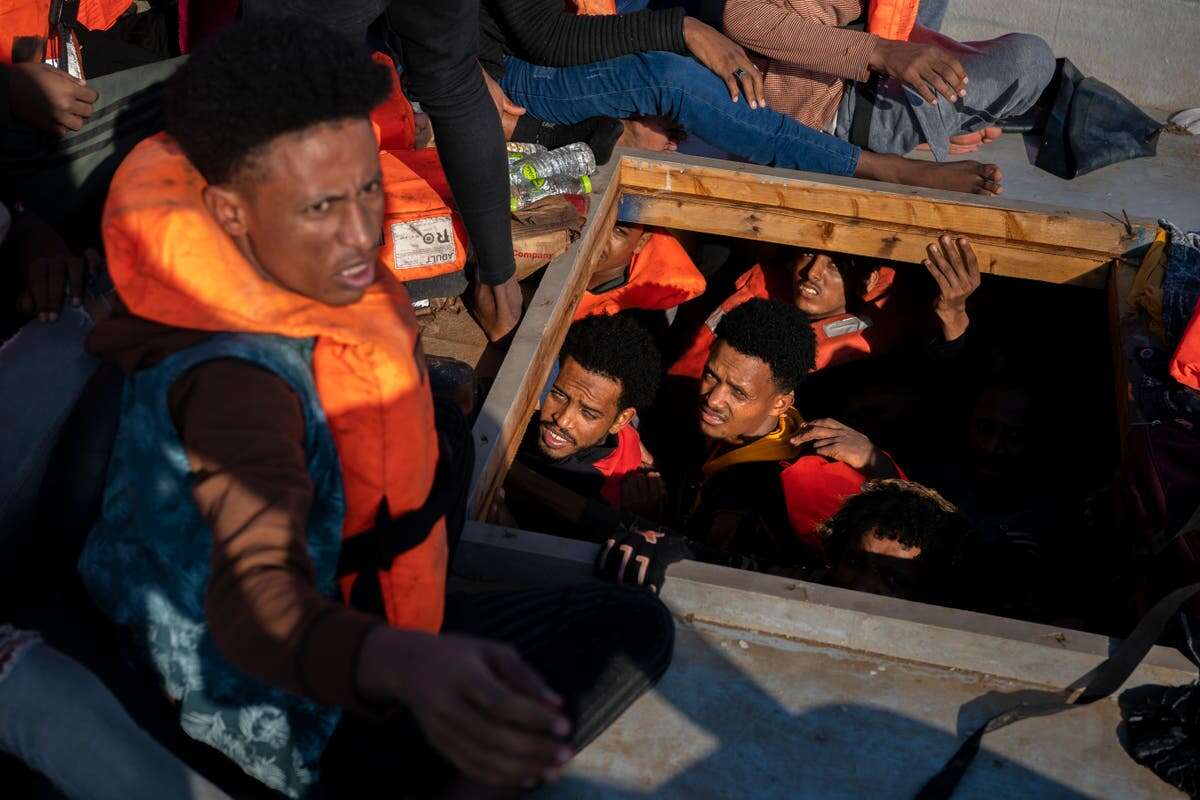 More than 60 feared dead after migrant vessel capsizes off Libya