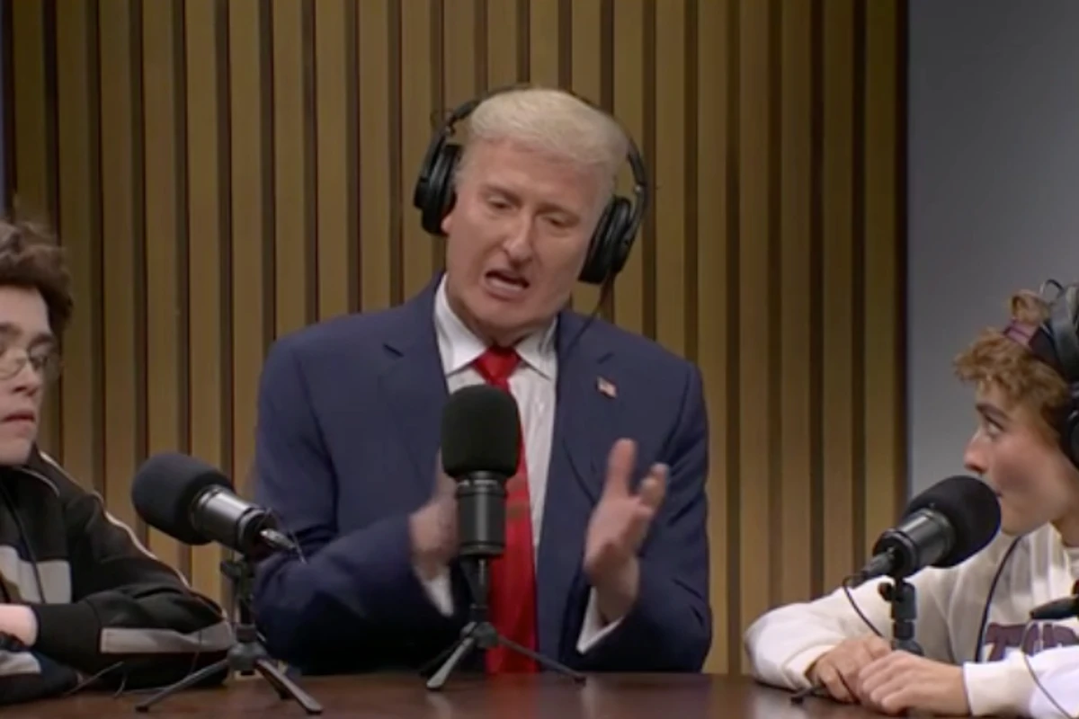 ‘Am I going to heaven, chat?’: SNL’s Trump podcasts about No Kings