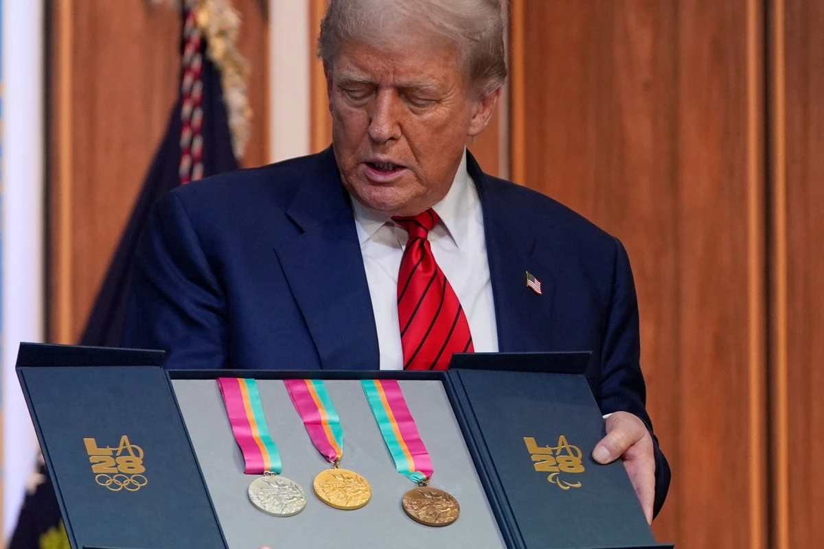 Trump’s medal collection grows with Olympic triumphs