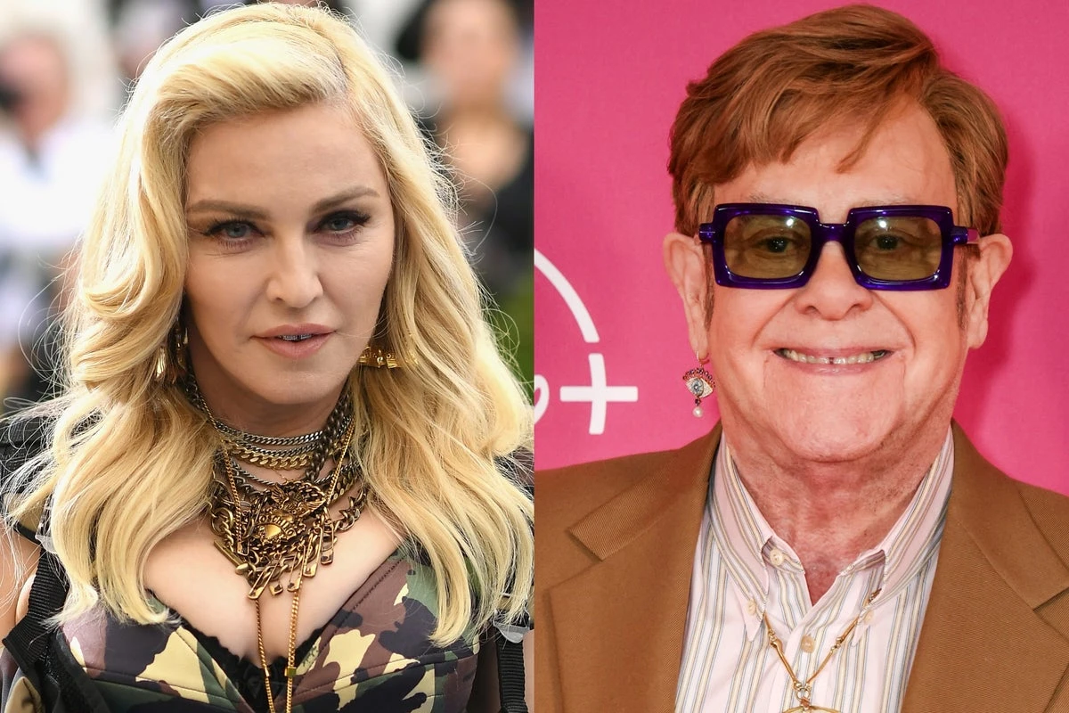 Madonna and Elton John ended decades-long feud backstage at SNL