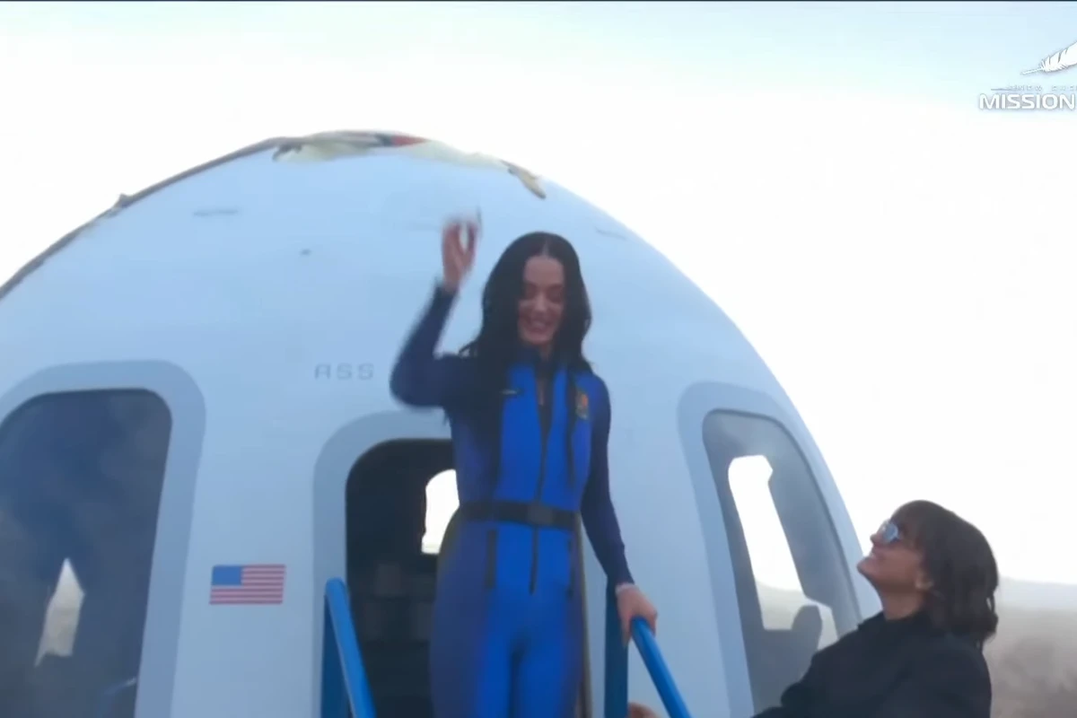Katy Perry sang ‘What a Wonderful World’ in space, Gayle King reveals