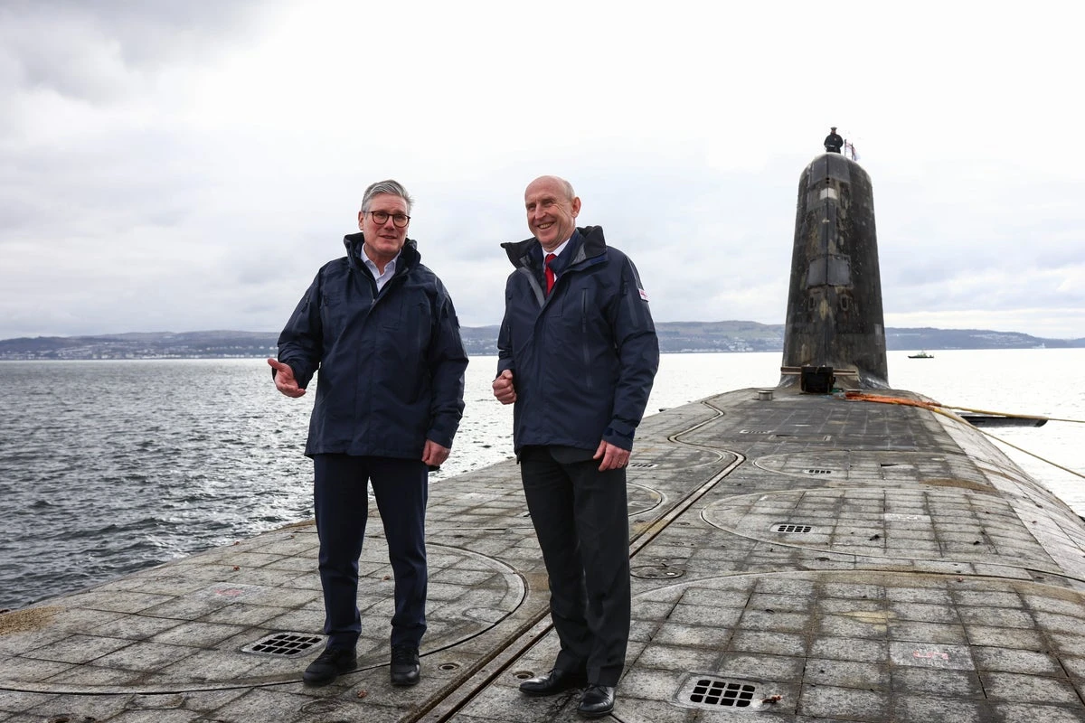Starmer turns to submarines and nuclear warheads to fight new cold war