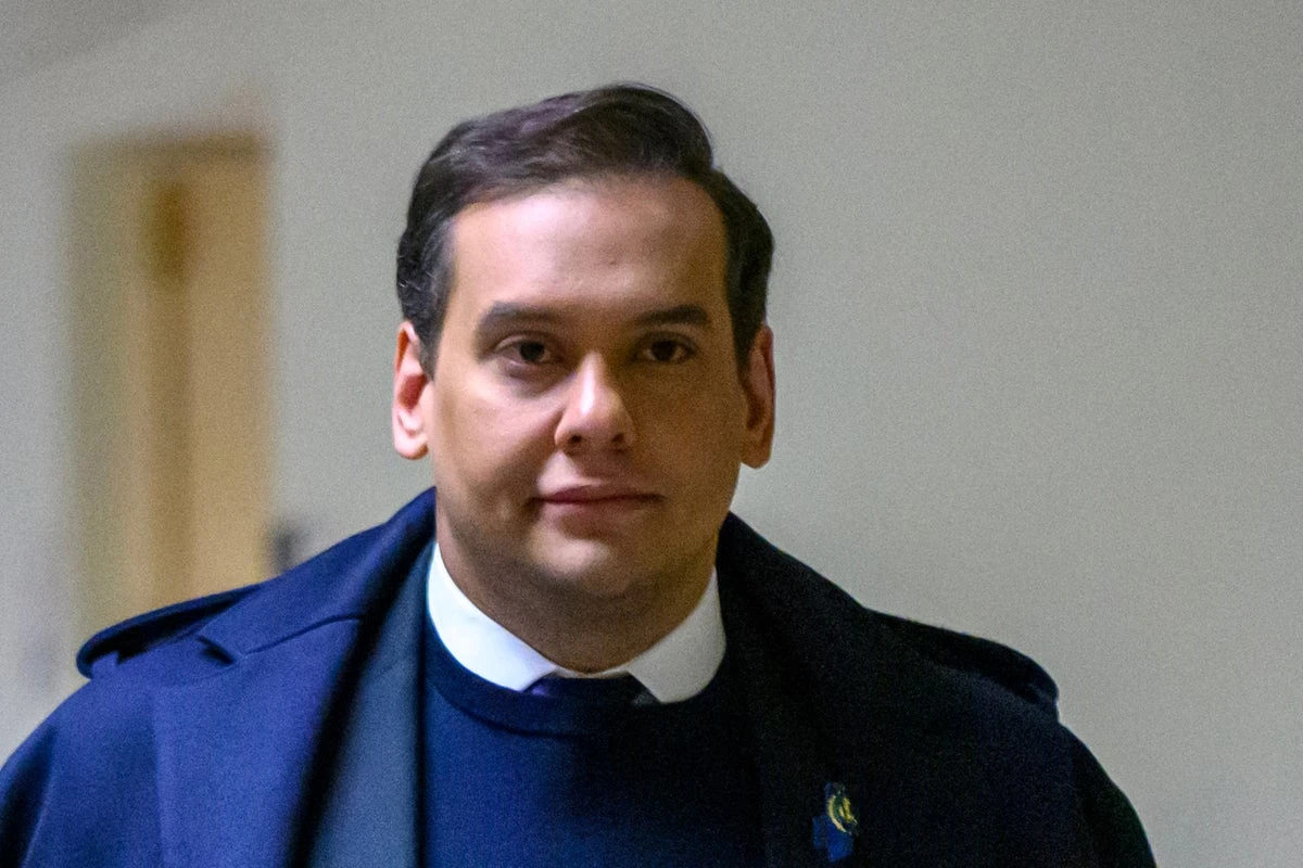 Trump-pardoned liar George Santos claims he’s fleeing NYC over Mamdani