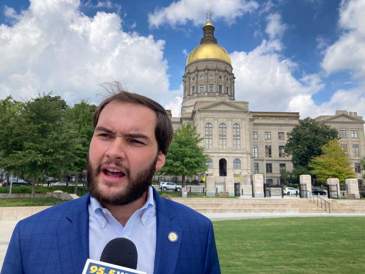 Chaos in Georgia capitol as Republican lawmaker dragged from chamber