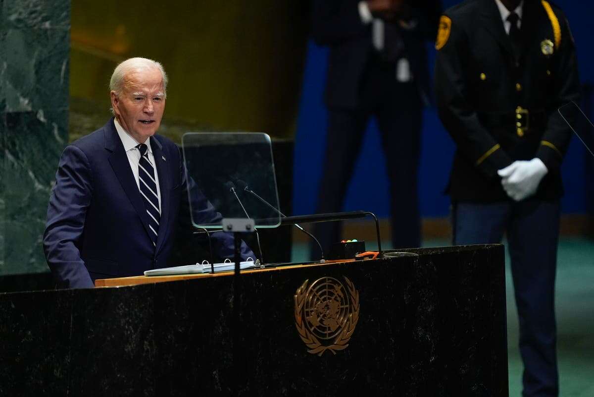 Biden warns of growing Middle East war in UN speech