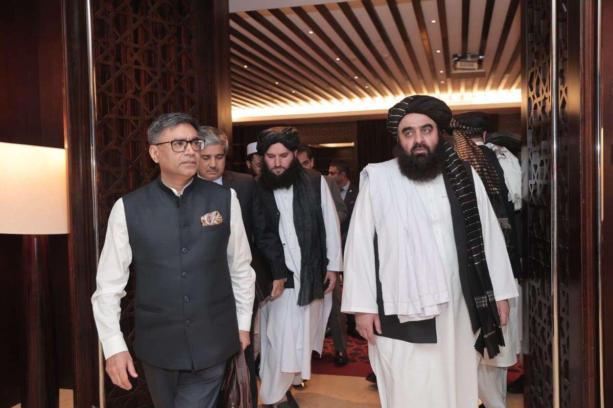 India holds highest-level talks with Taliban in Dubai