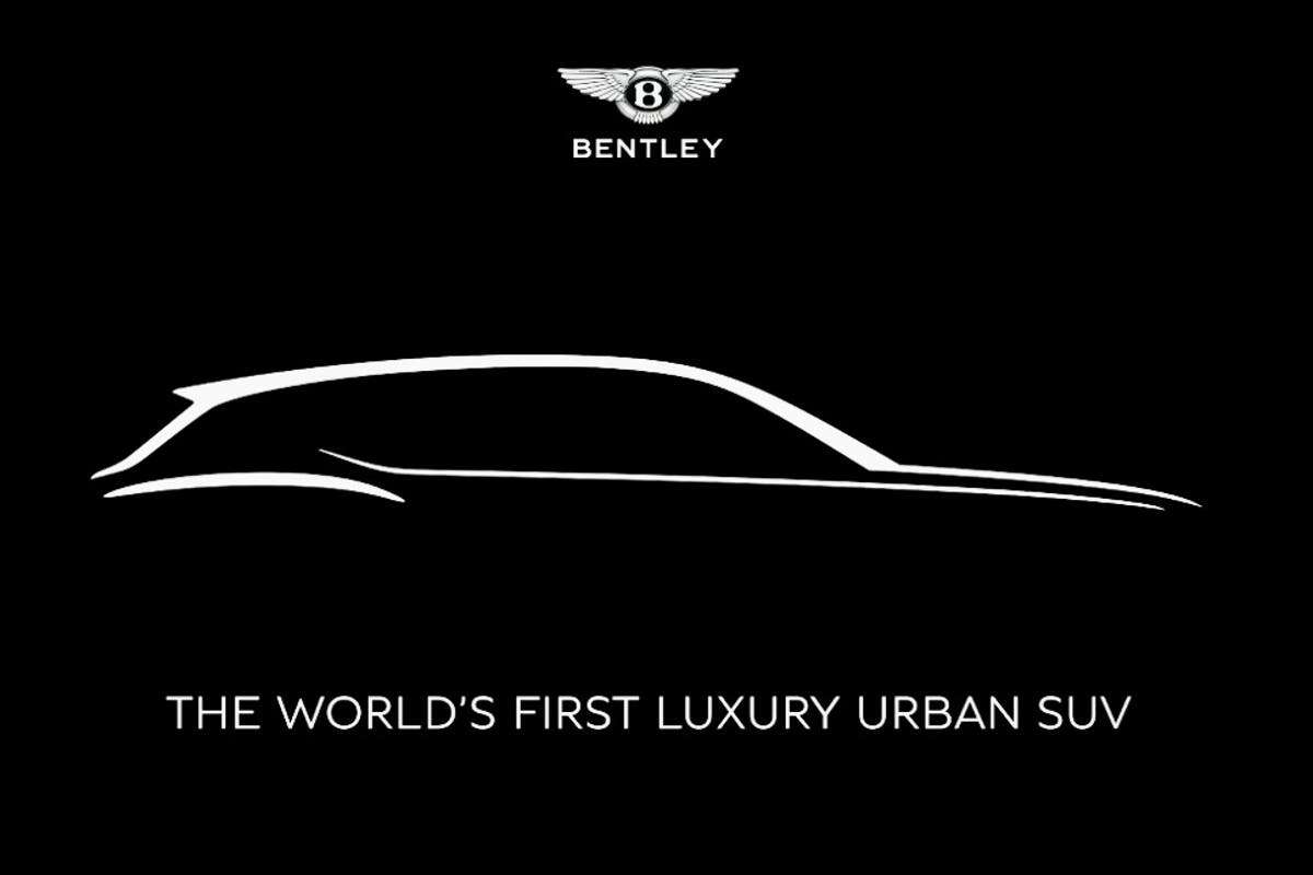 Bentley Luxury Urban SUV: first all-electric car due in 2026