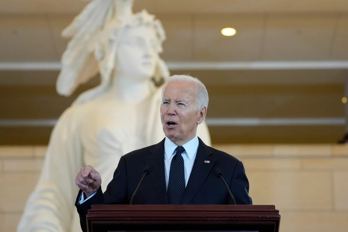 Biden warns of ‘ferocious surge in antisemitism’ amid campus protests