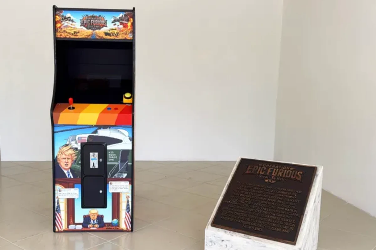 Satirical video game poking fun at Trump’s Iran war opens in Florida