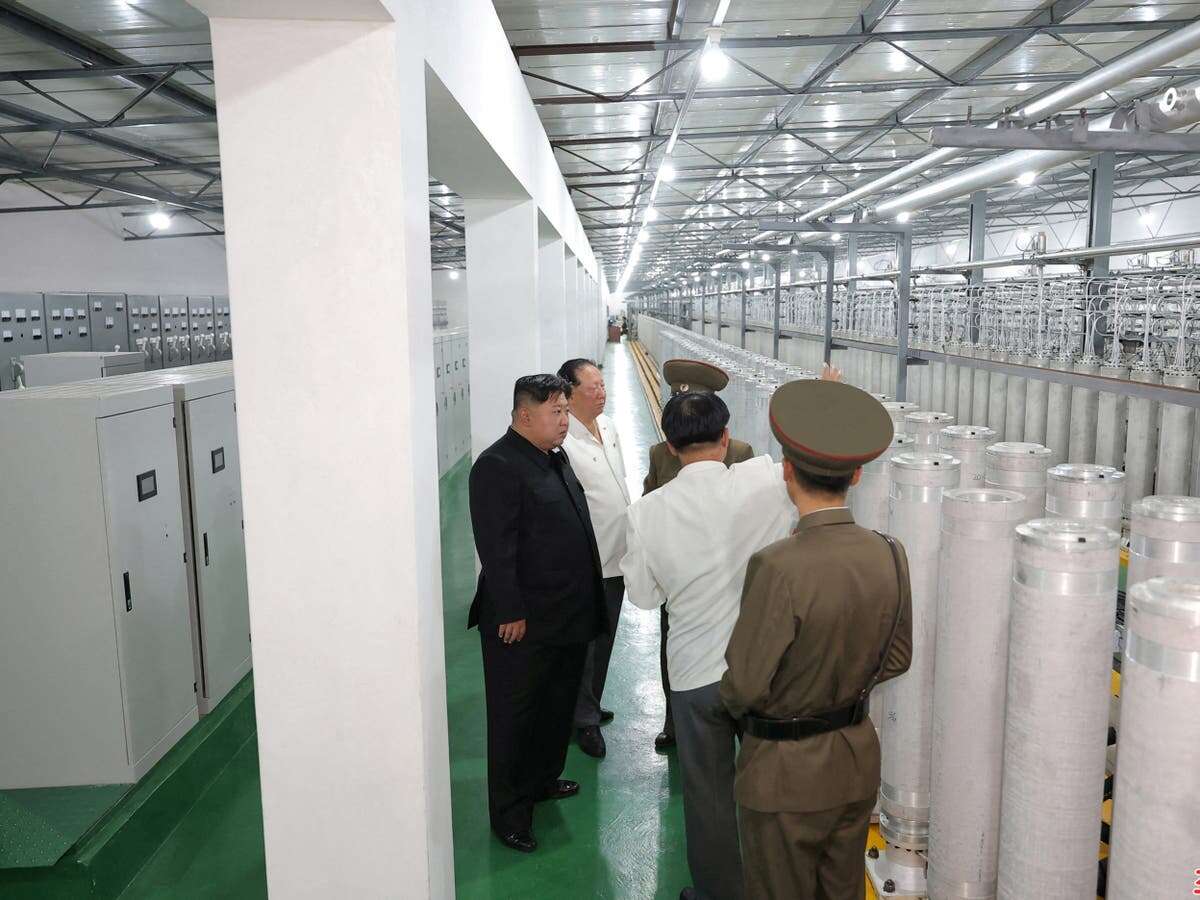 North Korea shows first photos of uranium facility for nuclear weapons