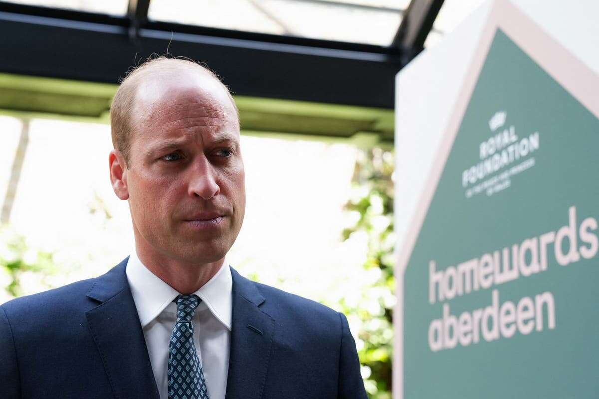 Prince William insists he is right person to lead homelessness project