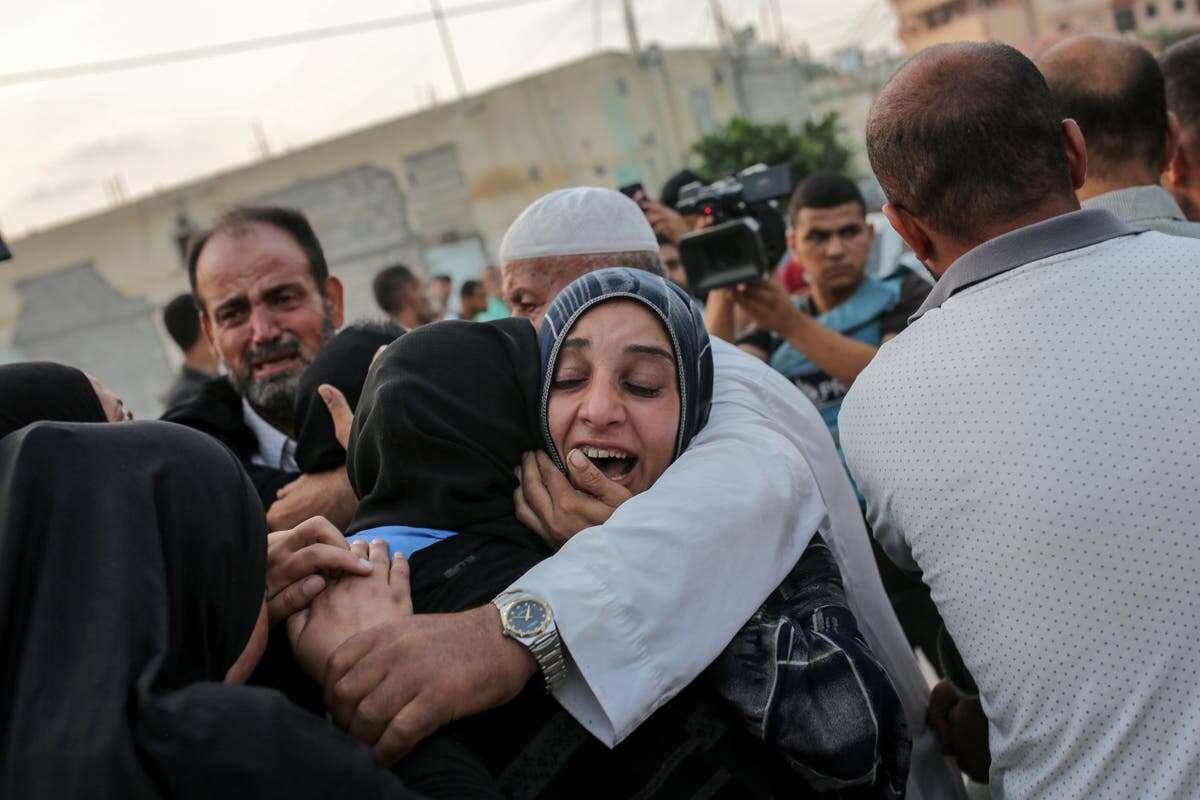 Israeli strikes kill 45 people and damage Red Cross office in Gaza