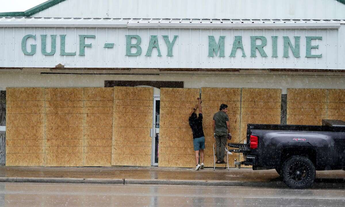 Live: view of Gulf of Mexico as Hurricane Beryl moves toward Texas