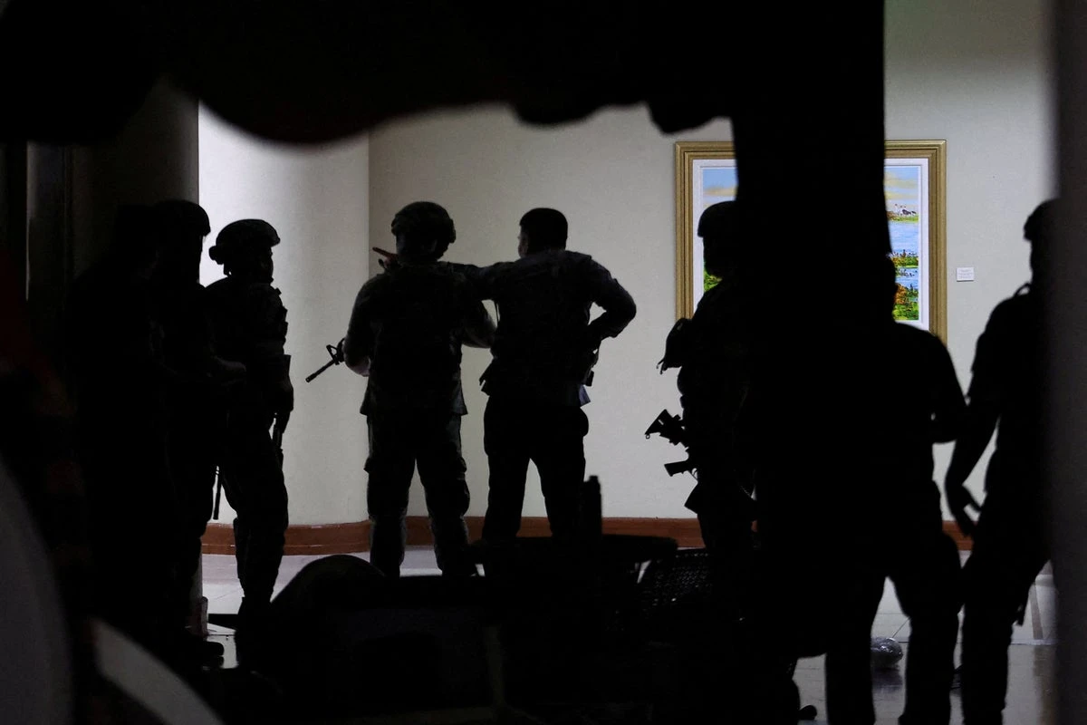 Gunshots fired in senate as senator faces international arrest