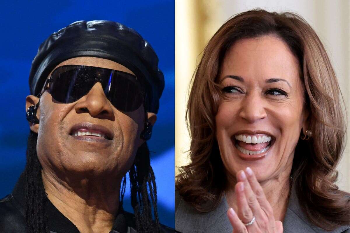 Stevie Wonder endorses Kamala Harris for US president