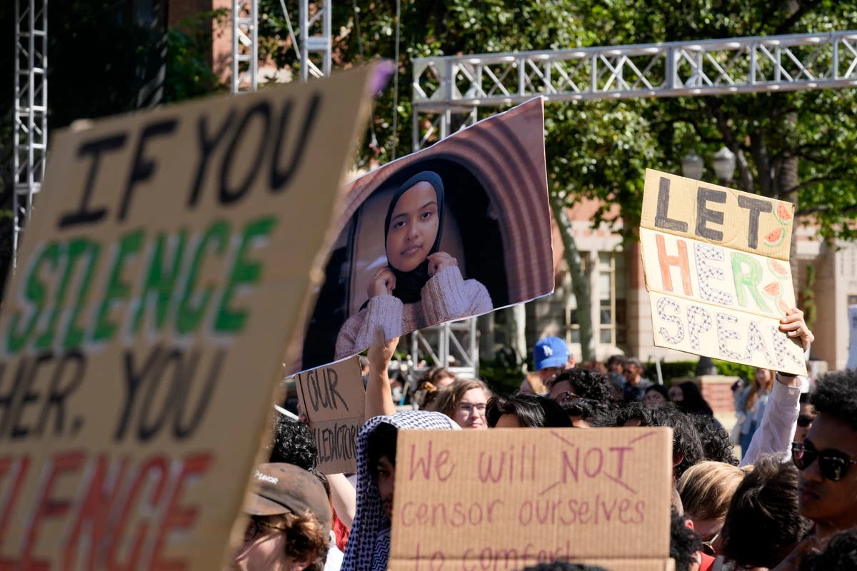 USC valedictorian shares redacted speech following Israel row