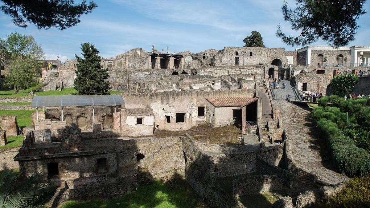 The ruins of Pompeii have revealed two more tragic volcano victims