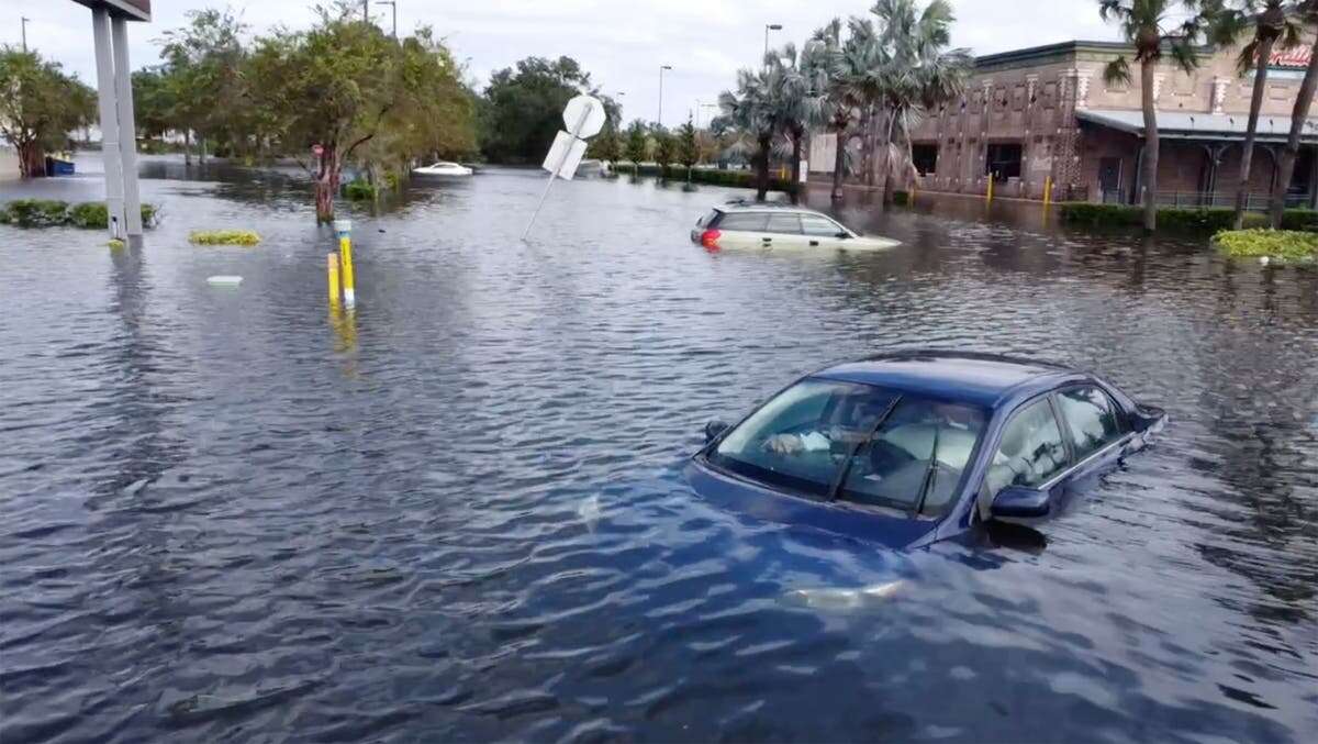 Florida officials warn of bacteria, mosquitoes in Milton floodwaters