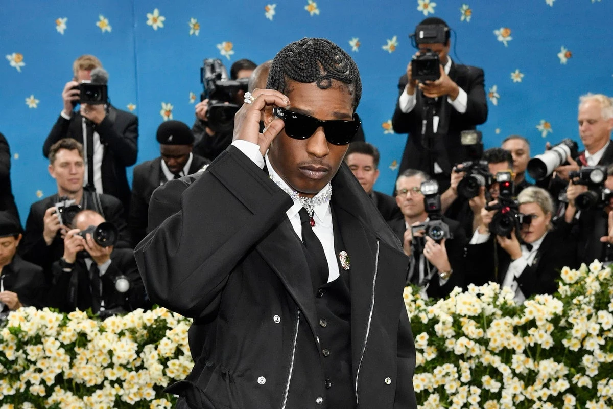 A$AP Rocky confirms baby No. 3 with Rihanna at the 2025 Met Gala