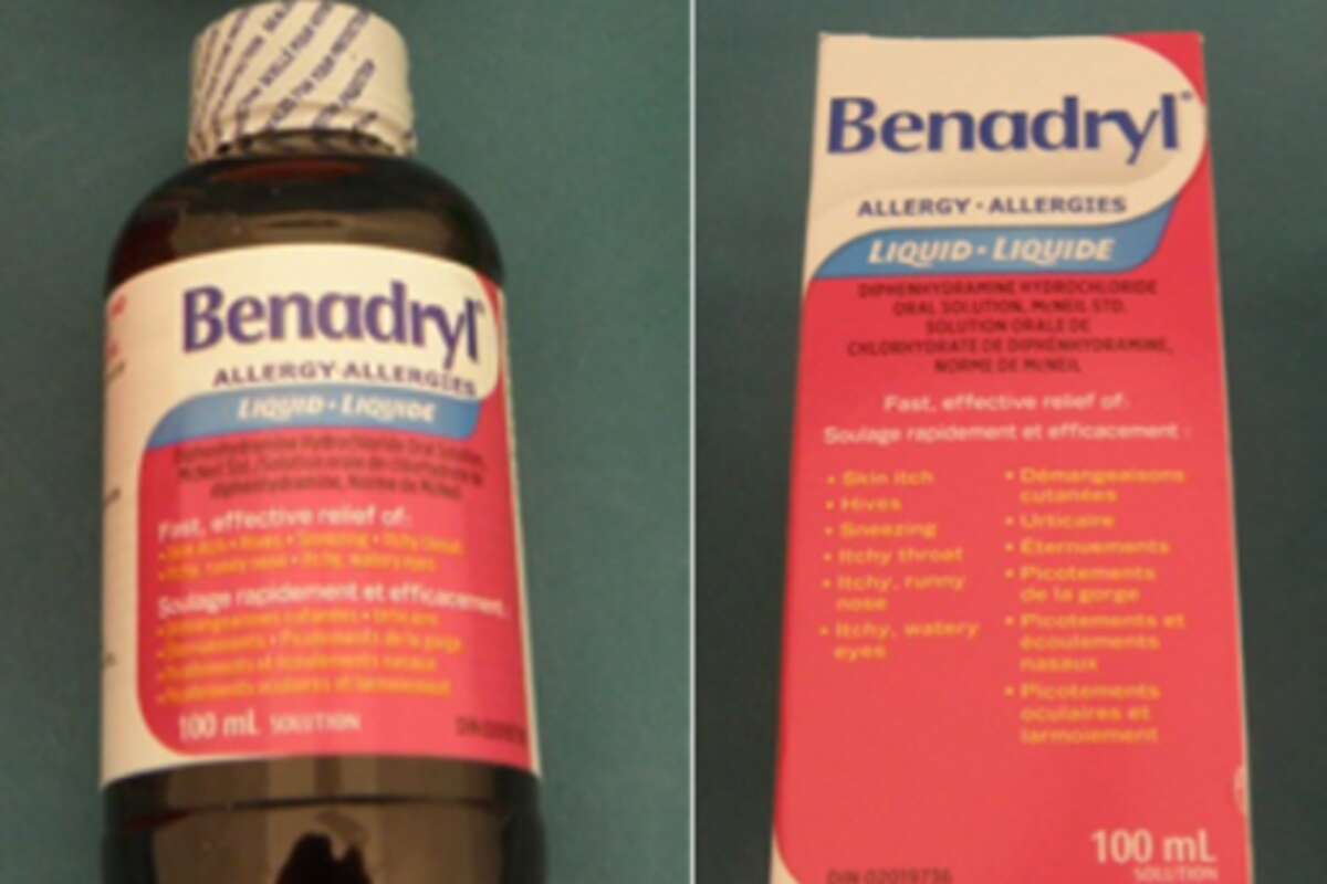 Thousands of bottles of Benadryl recalled over ‘child poisoning’ risk