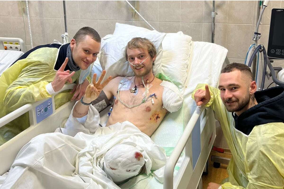 British volunteer who lost arm and leg in Ukraine ‘has no regrets’