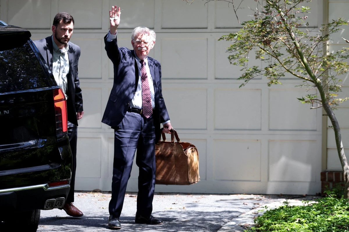 Trump reportedly pointed finger at Bolton before FBI raid