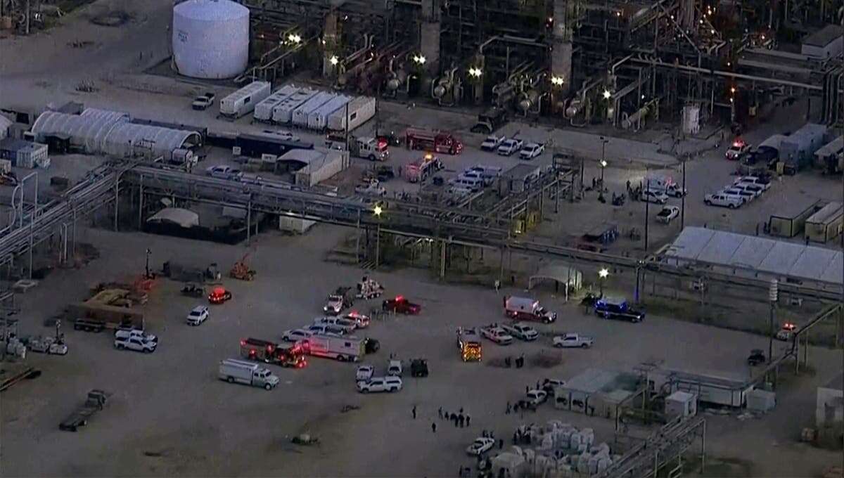 At least 2 killed and dozens injured after leak at a Texas oil refinery