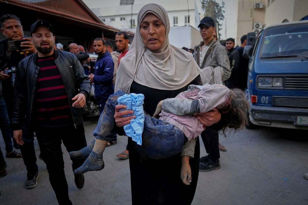 Horror in Gaza as hundreds dead and injured in Israeli airstrikes