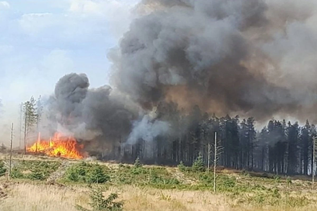 Houses 30 miles away affected by North York Moors fire