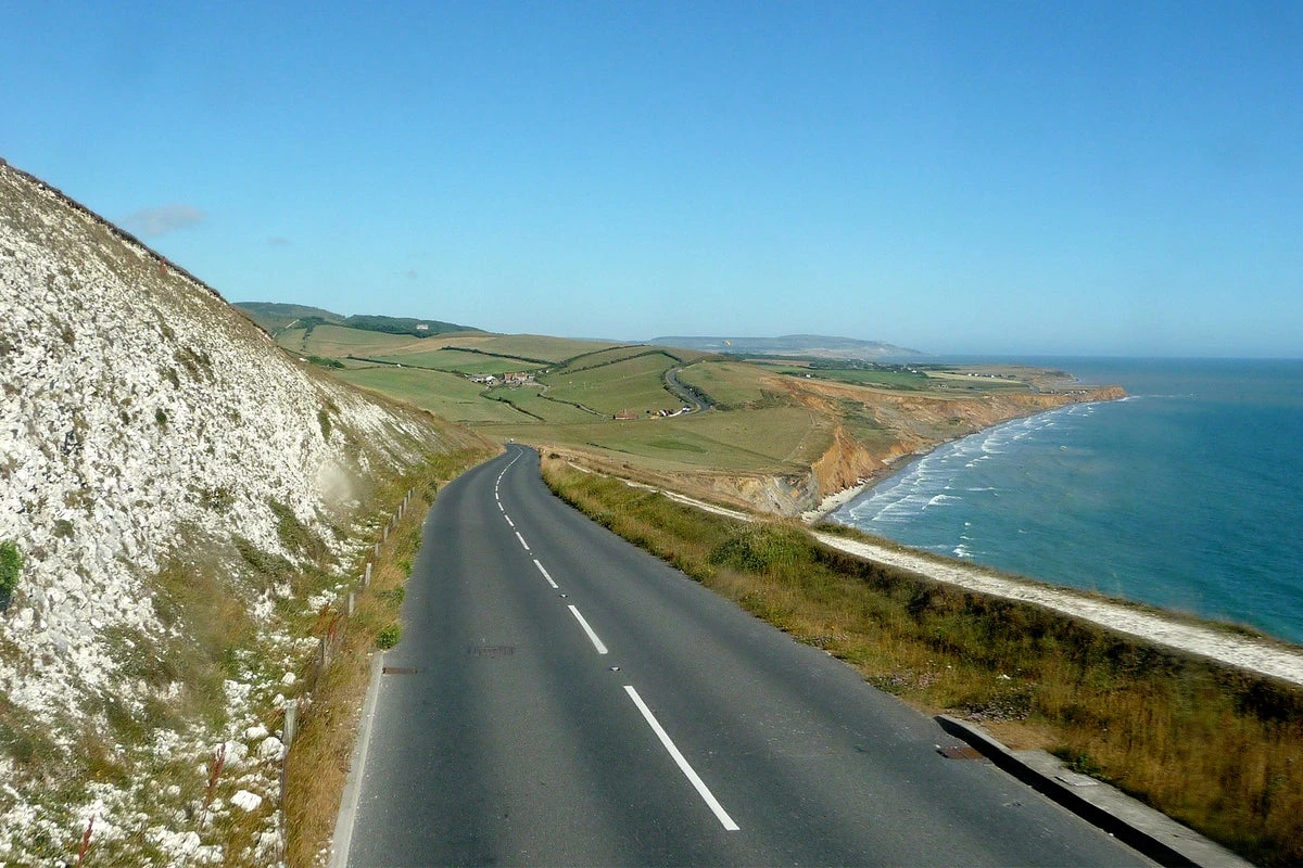 ‘Risk to life’ warning over Isle of Wight road that may fall into sea