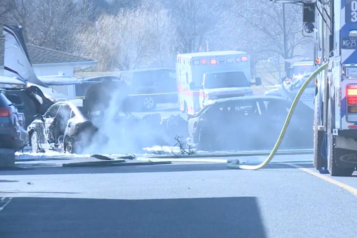 Small plane crashes in fireball outside Pennsylvania retirement home