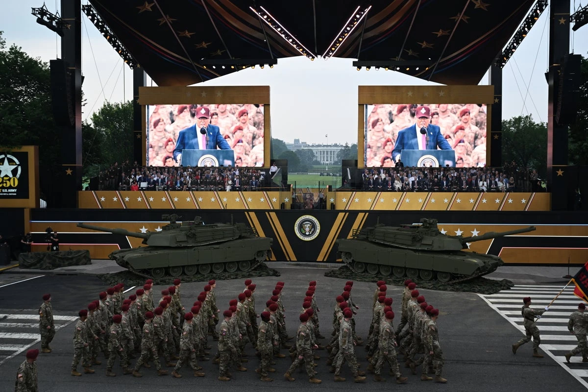Trump’s parade was more of a kitsch day than a dictator display